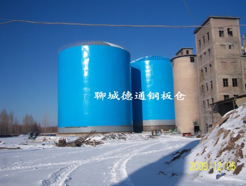内蒙古1万吨熟料钢板库