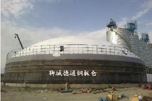 大型焊接式落地钢板仓